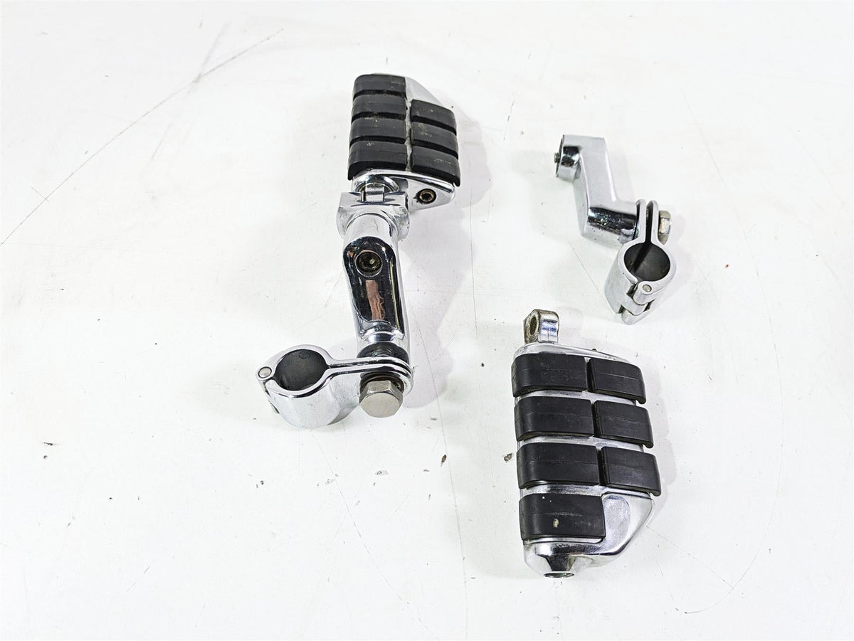 2004 Yamaha XVZ1300 Royal Star Chrome Highway Foot Peg Rest Set FOR PARTS {{ shop.shopifyCountryName }} - Mototech271