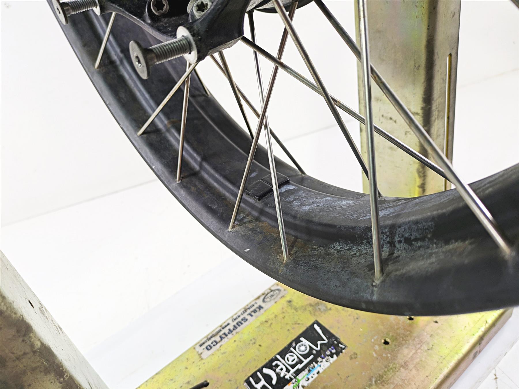 2015 BMW R1200GS Adv K51 GLM Front Wheel Rim Spoke 19x3 Wobble 36318528530 {{ shop.shopifyCountryName }} - Mototech271