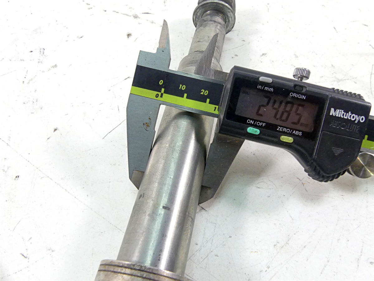 2010 Harley Touring FLHRC Road King Front 25mm Axle Wheel Spindle 41547-07A {{ shop.shopifyCountryName }} - Mototech271