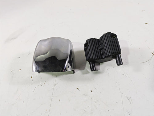 2003 Harley Softail FXSTDI Deuce 100th Ignition Coil & Chrome Cover 31743-01 | Mototech271