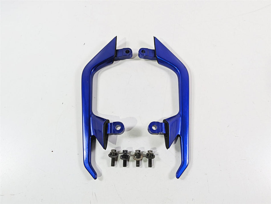 2002 Yamaha FZ1 FZS10 Fazer Rear Blue Grab Handle Rail Set 5LV-2474A-00