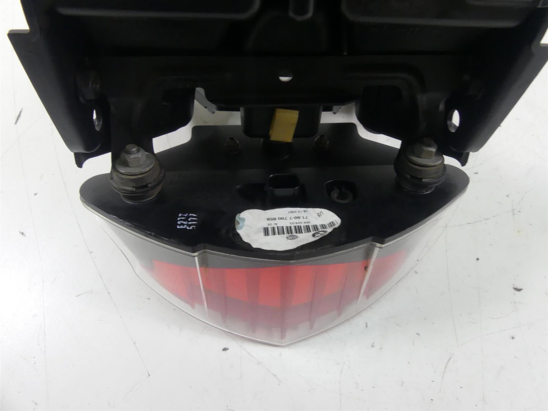 2008 BMW R1200GS K25 Taillight Tail Light Lamp Lens + Plate Holder 71607700859 {{ shop.shopifyCountryName }} - Mototech271
