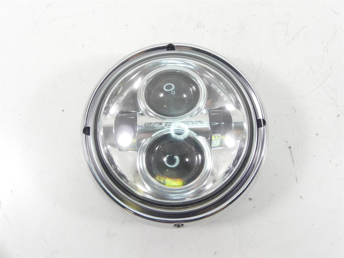 2014 Harley Touring FLHTK Electra Glide Led Headlight Head Light Lamp 67700060 {{ shop.shopifyCountryName }} - Mototech271