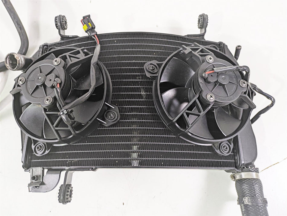 2012 Ducati Streetfighter 848 Upper Radiator Fans Reservoir Hoses 54840831A {{ shop.shopifyCountryName }} - Mototech271
