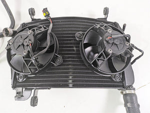 2012 Ducati Streetfighter 848 Upper Radiator Fans Reservoir Hoses 54840831A