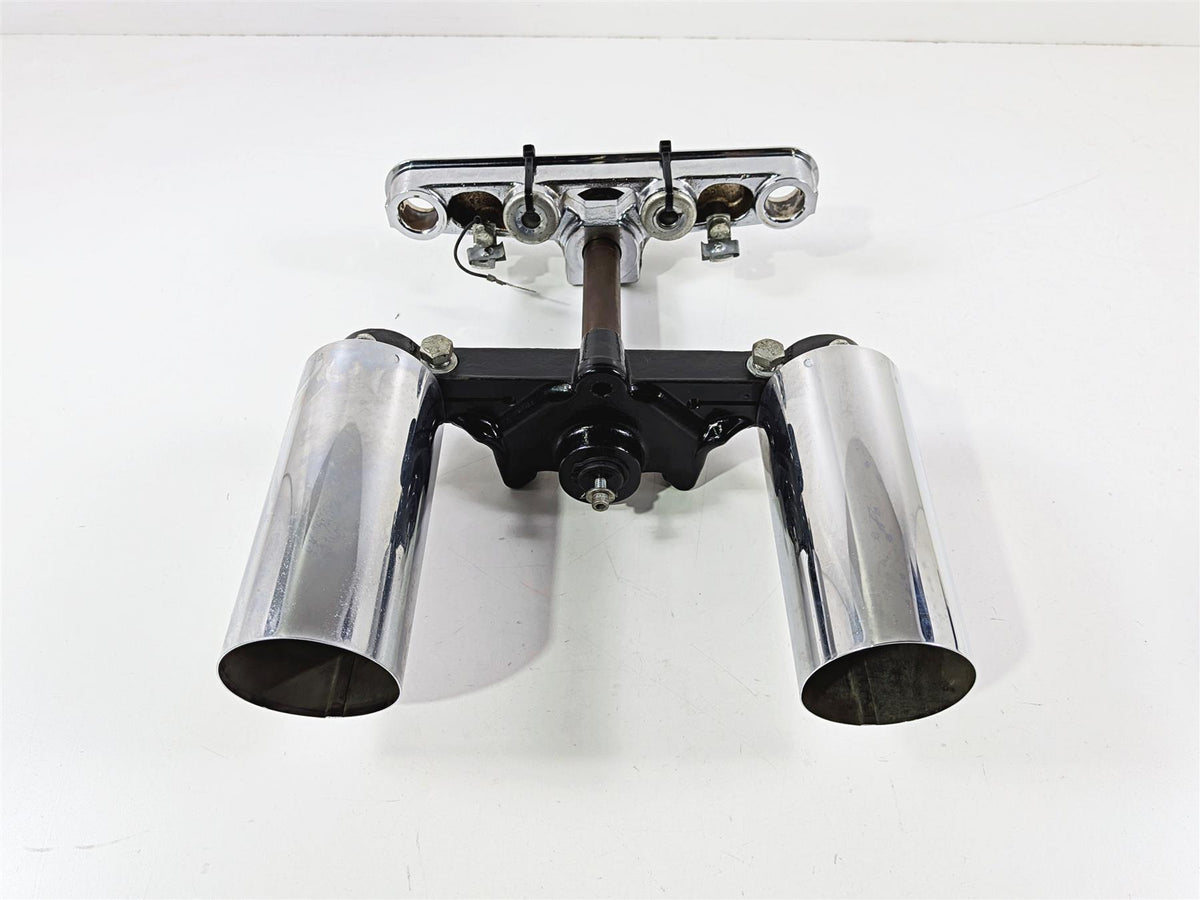 2005 Harley Softail FLSTFSE CVO Fat Boy Lower & Upper Triple Tree 45605-00A 45456-86B-Mototech271