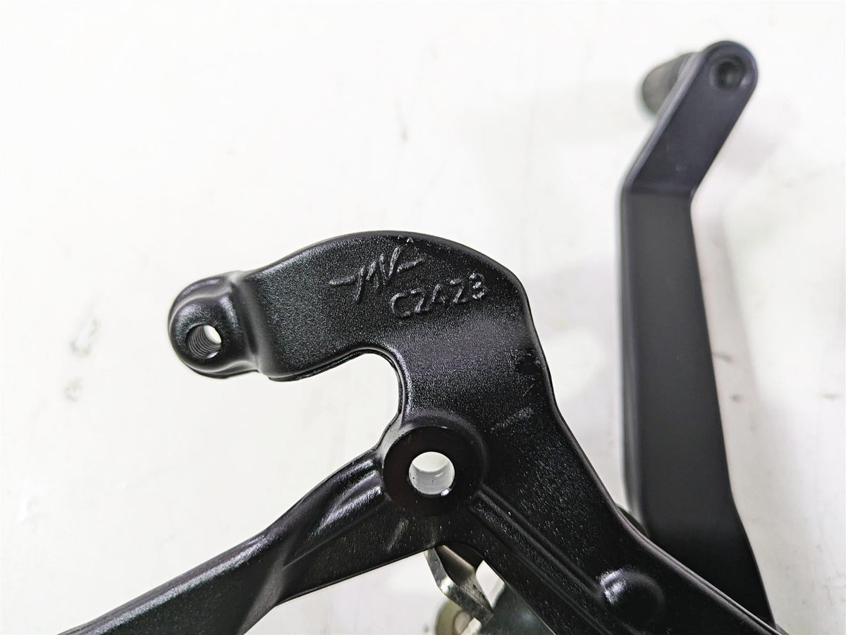 2022 MV Agusta F3 800 Rosso Right Front Footpeg & Brake Pedal 80A0C4103 {{ shop.shopifyCountryName }} - Mototech271