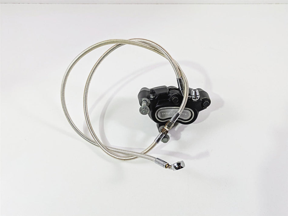 2008 Harley FXCWC Softail Rocker Front Brake Caliper 44046-08 {{ shop.shopifyCountryName }} - Mototech271