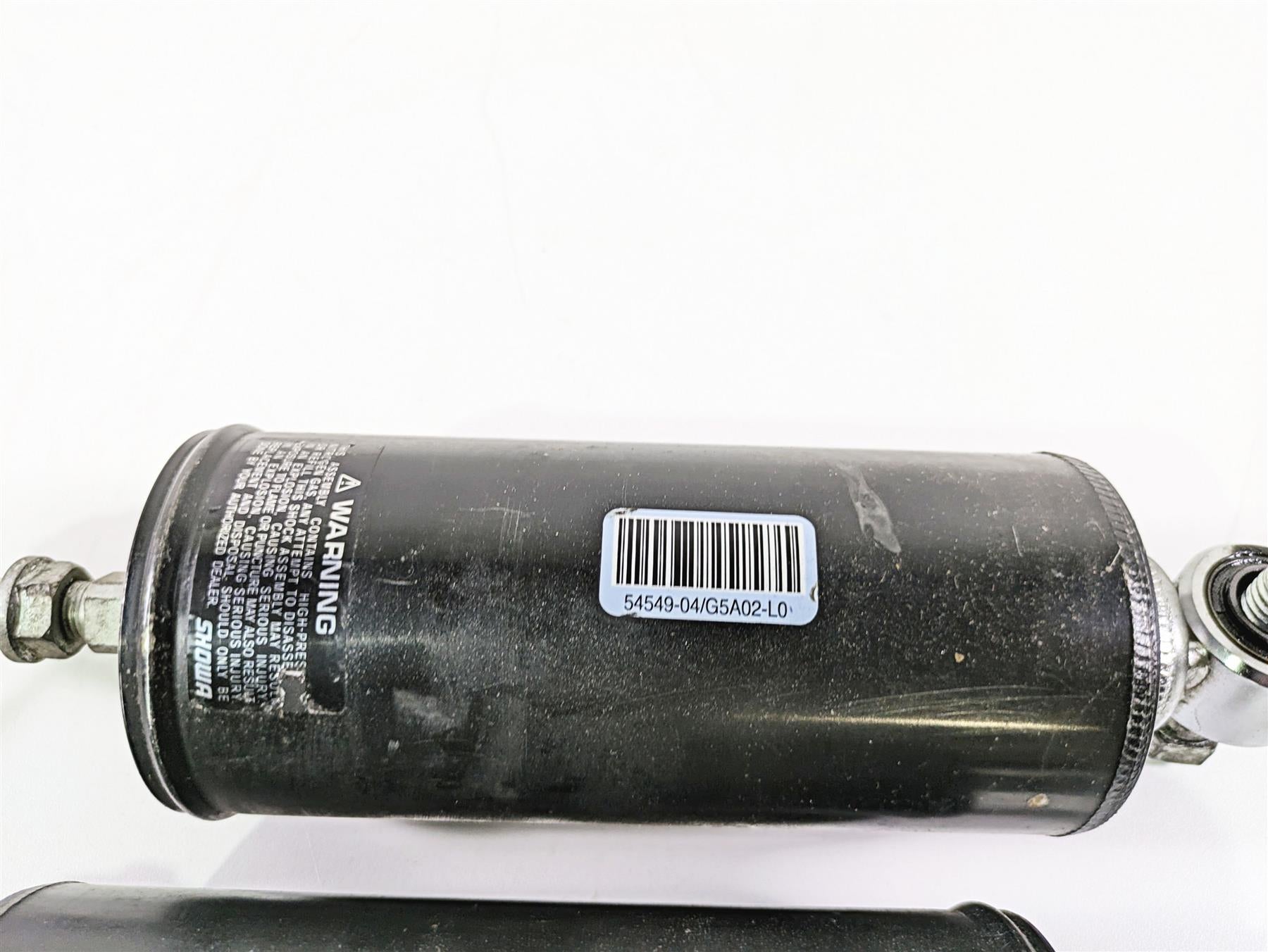 2009 Harley FLSTSB Cross Bones Showa Rear Suspension Shocks Set 54549-04 {{ shop.shopifyCountryName }} - Mototech271