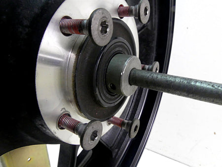 2010 Kawasaki ZX1400 ZX14 R Ninja Straight 17x3.5 Front Wheel Rim 41073-0105 {{ shop.shopifyCountryName }} - Mototech271