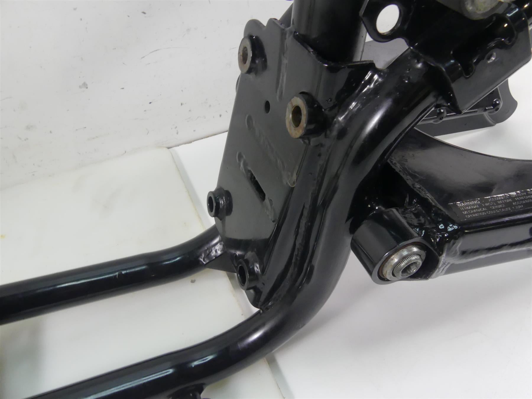 2003 Harley Sportster XL1200 C 100th Anniv Main Frame & Swingarm -Read With Texas Salvage Title 47150-00 {{ shop.shopifyCountryName }} - Mototech271