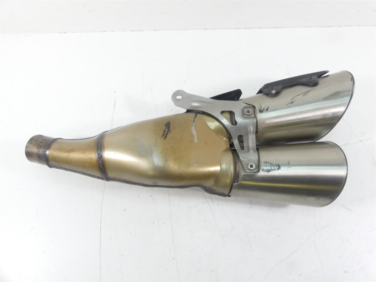 2015 Ducati Diavel Carbon Red Oem Exhaust Muffler Pipe Silencer Damper 57322021B {{ shop.shopifyCountryName }} - Mototech271