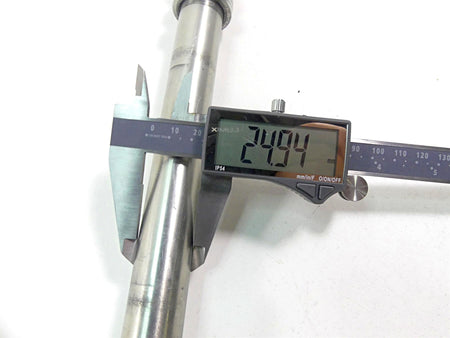2012 Ducati Panigale 1199S Front Axle Wheel Spindle 25mm 81910691A {{ shop.shopifyCountryName }} - Mototech271