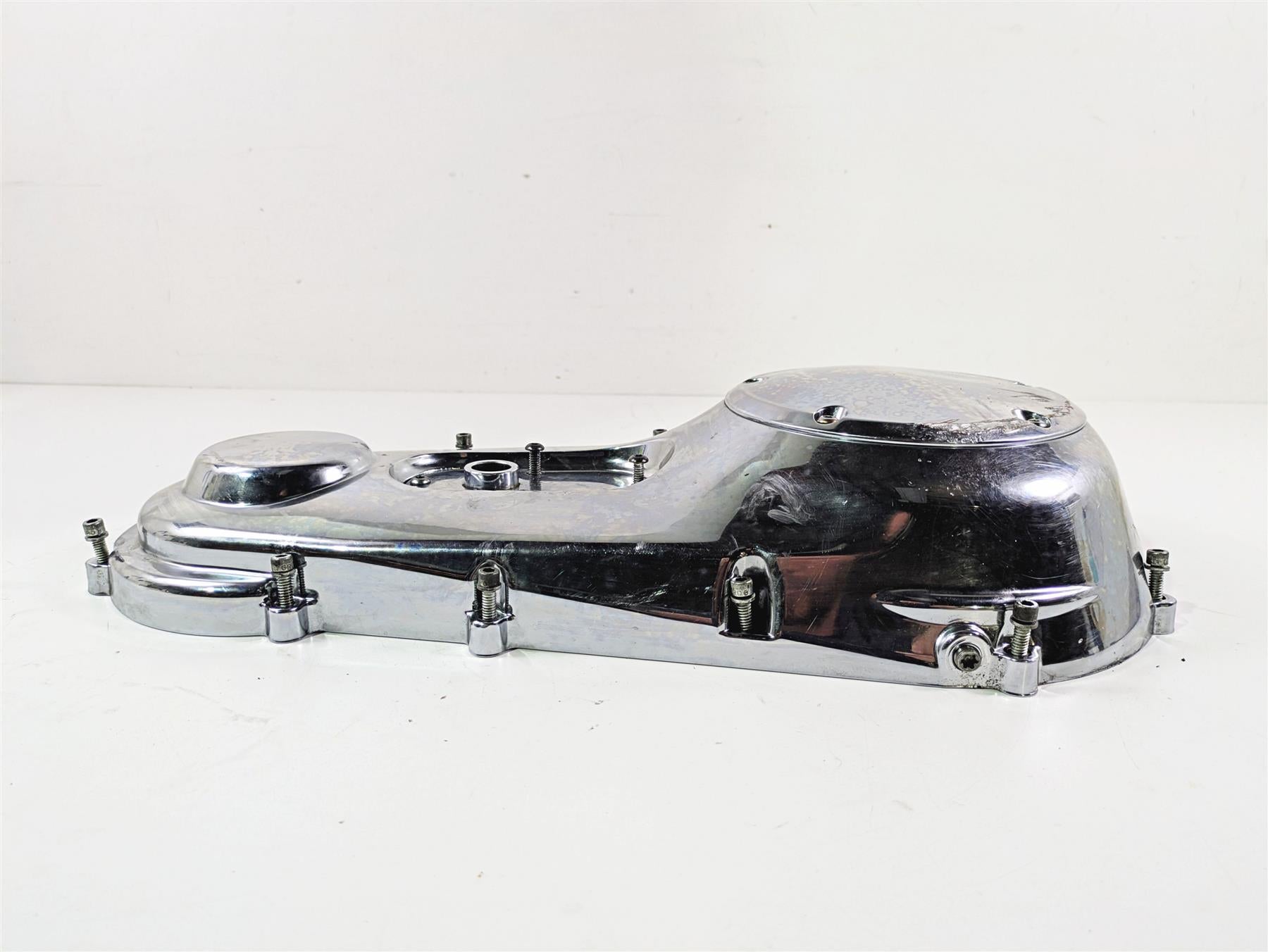 1999 Harley Dyna FXDL Low Rider Outer Primary Drive Clutch Cover Mid 60506-99 {{ shop.shopifyCountryName }} - Mototech271