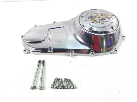 2007 Harley Touring FLHRC Road King Outer Primary Drive Clutch Cover 60685-07 {{ shop.shopifyCountryName }} - Mototech271