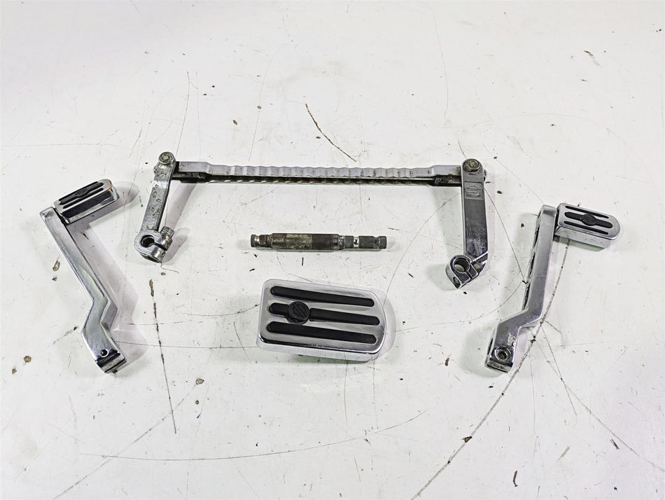 2003 Harley Touring FLHTCUI E-Glide 100th Billet Shift Lever & Links 33600001 {{ shop.shopifyCountryName }} - Mototech271