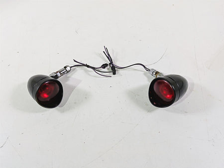 2008 Harley FLSTSB Cross Bones Rear Bullet Turn Signal Set - Read 69934-08 {{ shop.shopifyCountryName }} - Mototech271