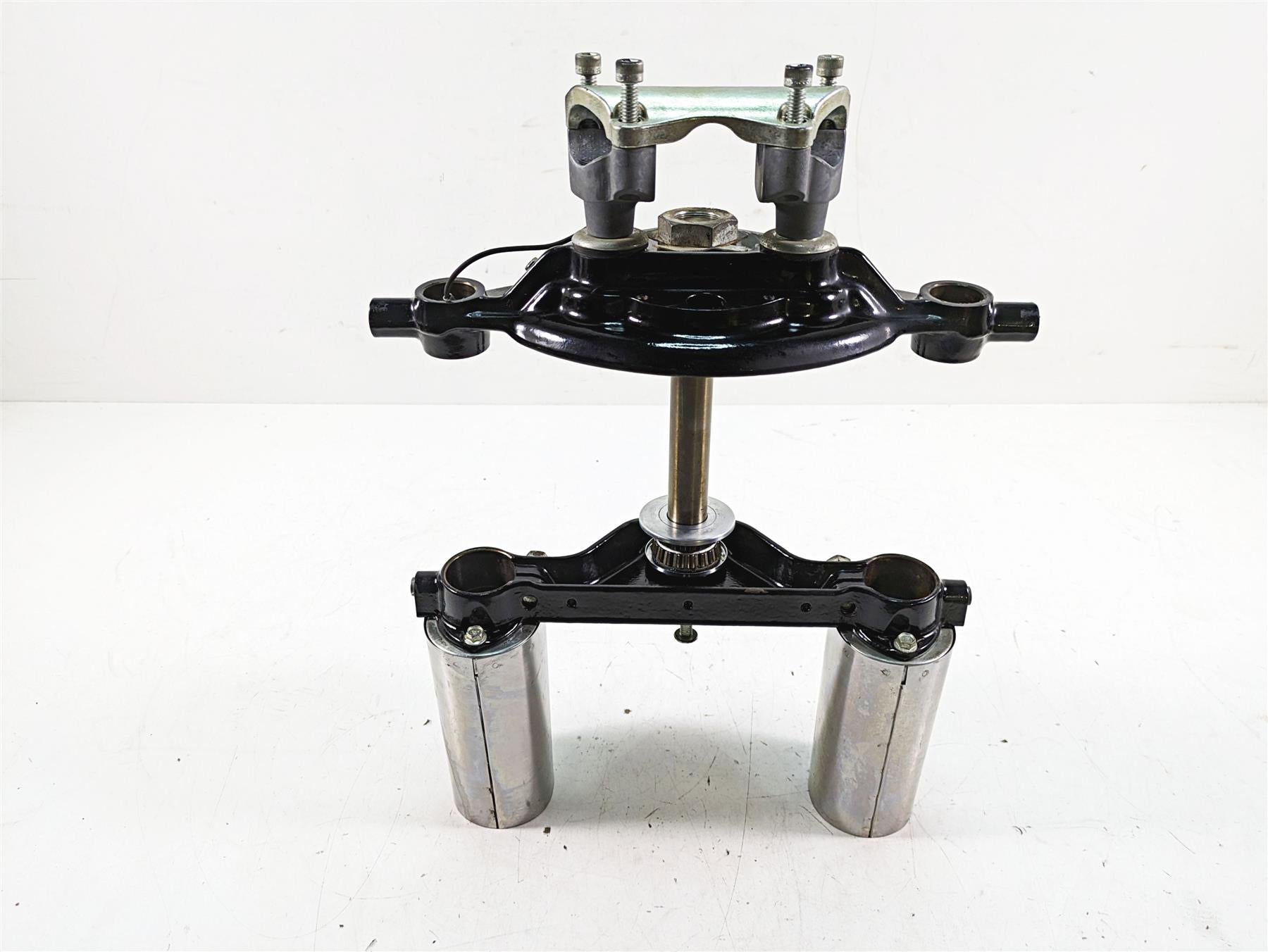 2008 Harley FLHTCU Electra Glide Upper Lower Triple Tree Riser Set 45446-87A {{ shop.shopifyCountryName }} - Mototech271