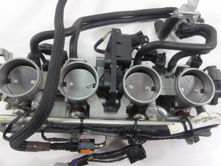 2012 Kawasaki ZX1400 ZX14R Ninja Throttle Body Bodies & Wiring Set 16163-0780 {{ shop.shopifyCountryName }} - Mototech271