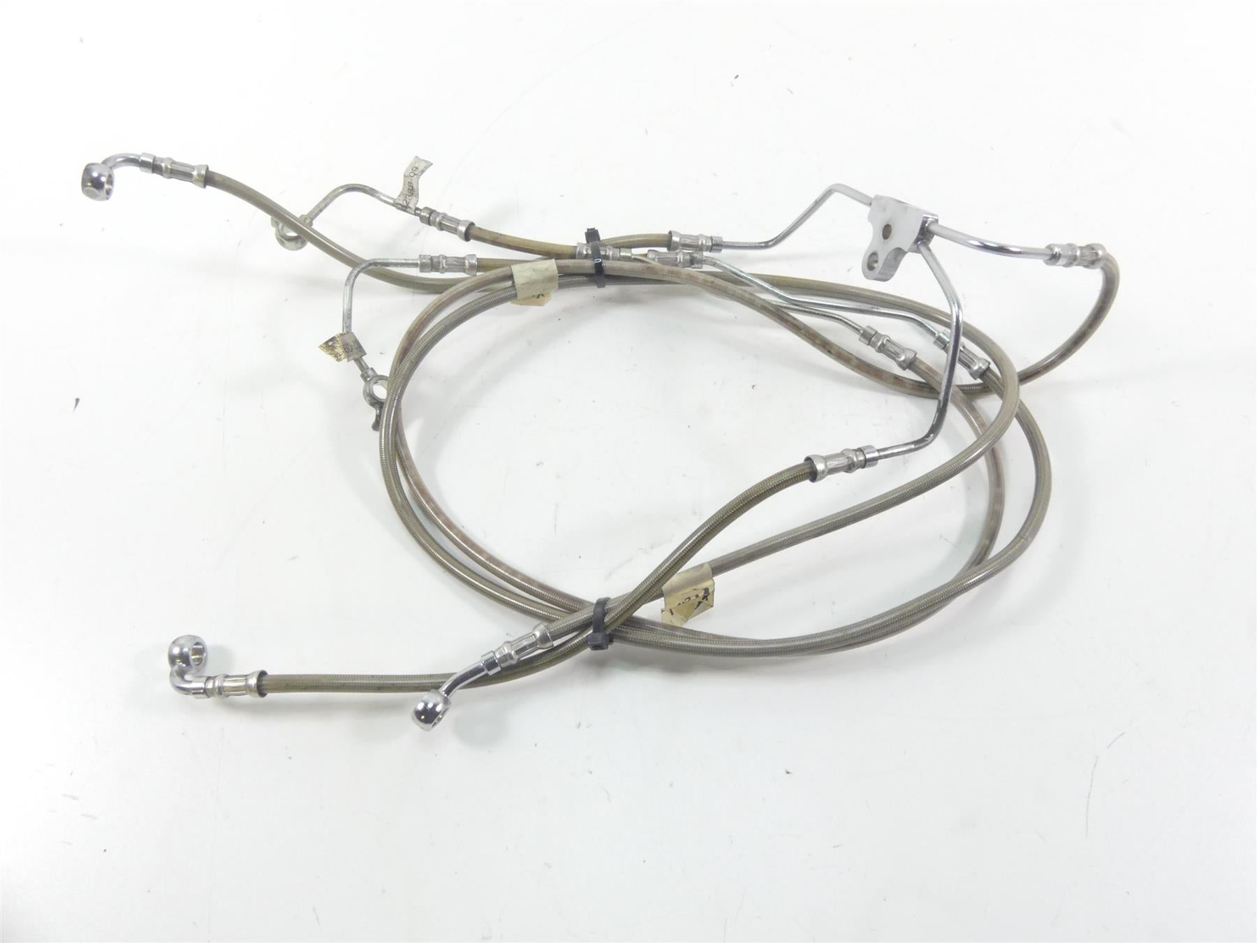 2009 Harley FLHTCU SE4 CVO E-Glide Front Abs Brake Line Set 38937-09 42388-09 {{ shop.shopifyCountryName }} - Mototech271