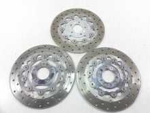 Load image into Gallery viewer, 2004 Harley Softail FXSTD SE CVO Deuce Front Rear Brake Rotor Disc Set 44858-02A | Mototech271
