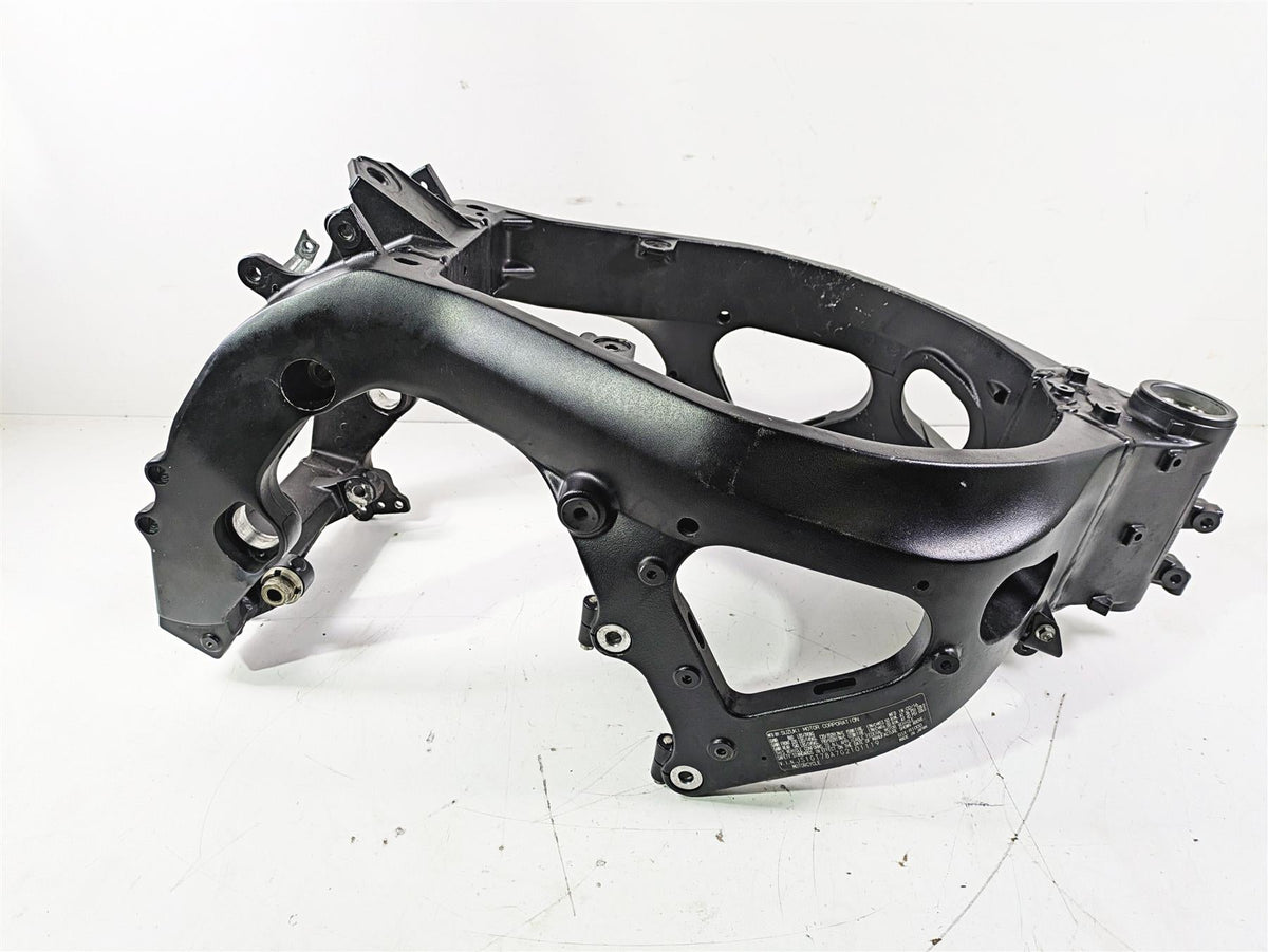 2016 Suzuki GSXR1000 Straight Main Frame Chassis With Mississippi Salvage Title 41100-47H21-YAP {{ shop.shopifyCountryName }} - Mototech271