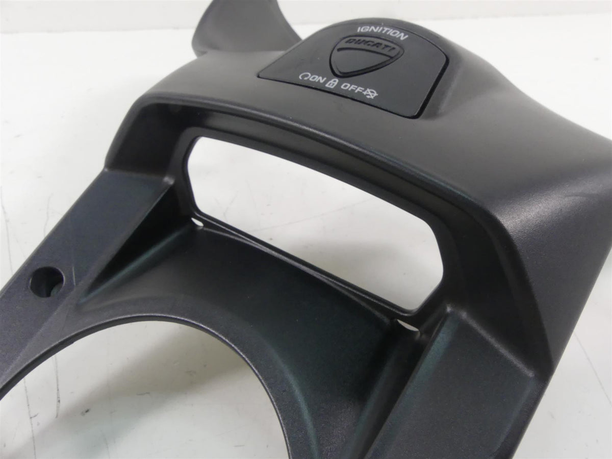2015 Ducati Diavel Carbon Red Fuel Gas Tank Cap Instrument Cover 48013072A {{ shop.shopifyCountryName }} - Mototech271