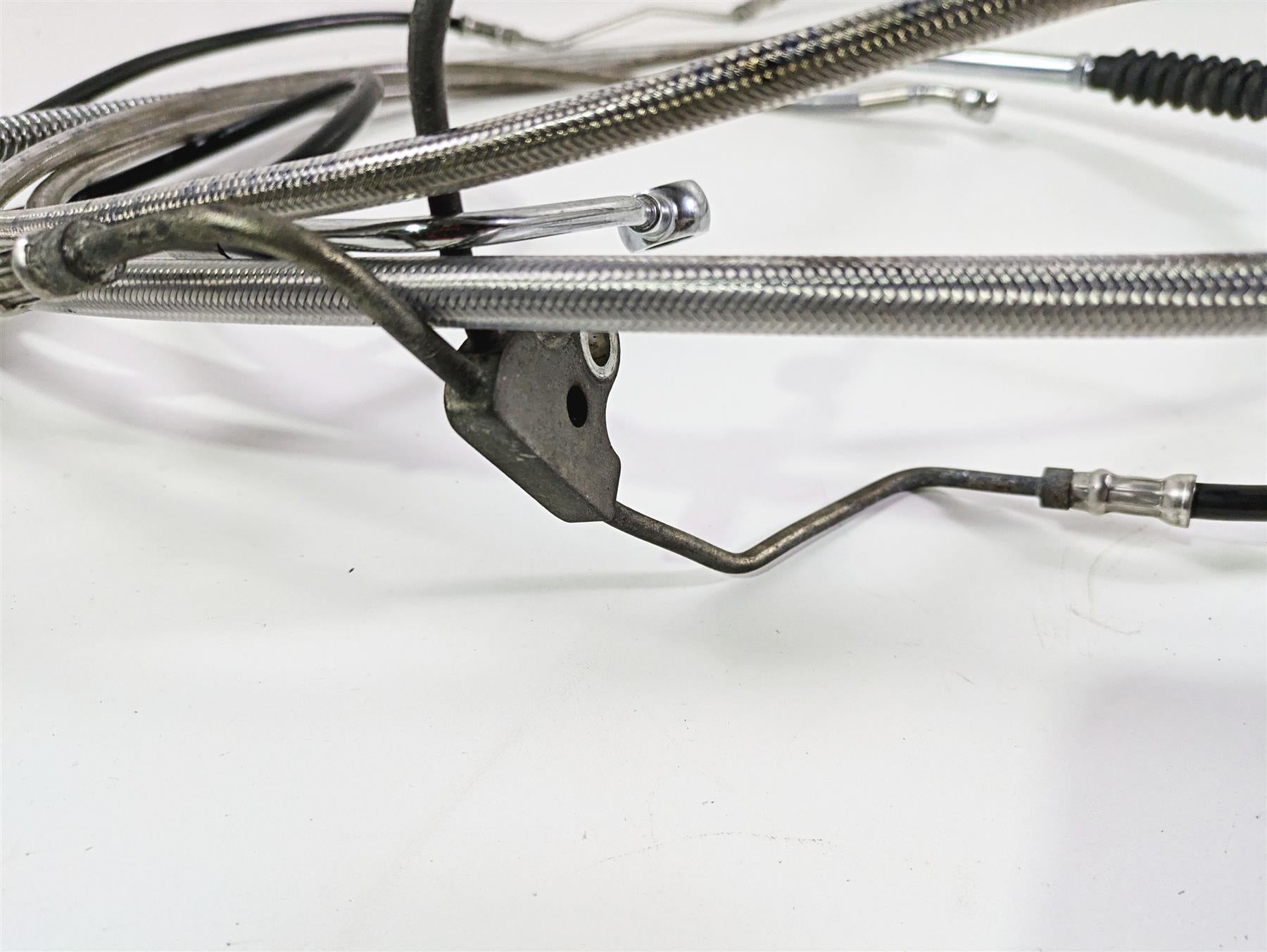 2010 Harley Touring FLHTK Electra Glide 12" Extended Front Abs Brake Line Set {{ shop.shopifyCountryName }} - Mototech271