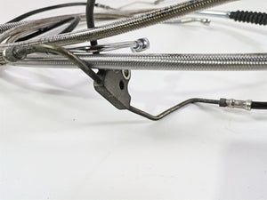2010 Harley Touring FLHTK Electra Glide 12" Extended Front Abs Brake Line Set