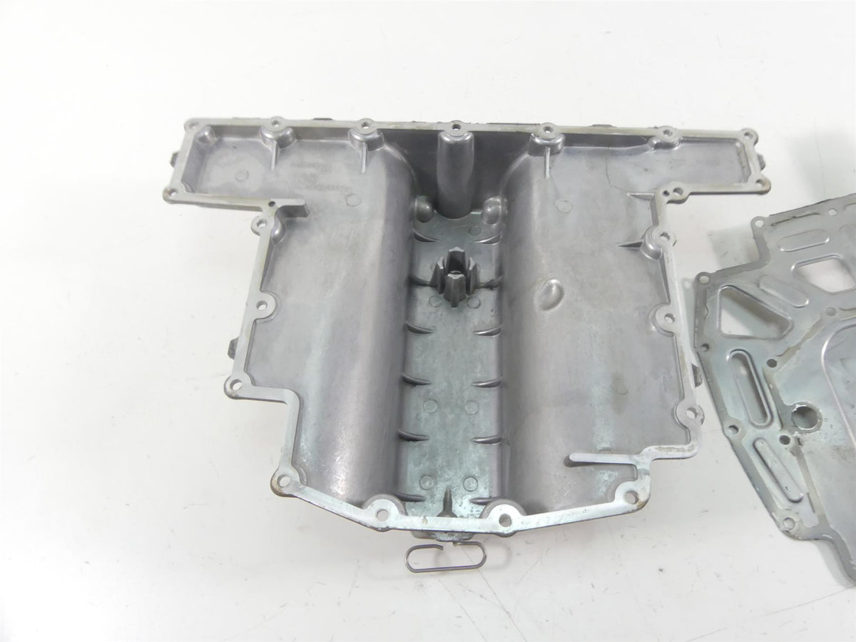 2015 BMW K1600GT K48 Lower Engine Oil Pan Splash Plate Set 11137716424 {{ shop.shopifyCountryName }} - Mototech271