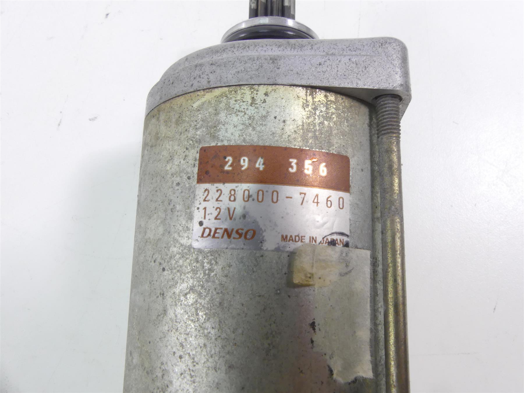 2004 Aprilia RSV1000 R Mille Denso Engine Starter Motor AP0294356 {{ shop.shopifyCountryName }} - Mototech271