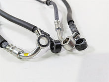 Load image into Gallery viewer, 2024 Kawasaki EX500 Ninja 40th An. Front Rear Abs Brake Line Set 43095-1852
