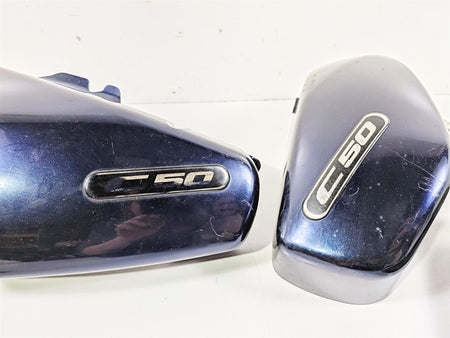 2006 Suzuki VL800 C50 Boulevard Left Right Side Covers 47110-41F81 47210-41F80 {{ shop.shopifyCountryName }} - Mototech271