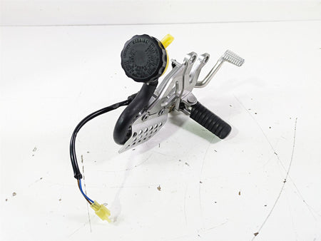 2005 Kawasaki ZX12R Ninja Right Footpeg & Brake Master Cylinder 35063-0069-458 {{ shop.shopifyCountryName }} - Mototech271