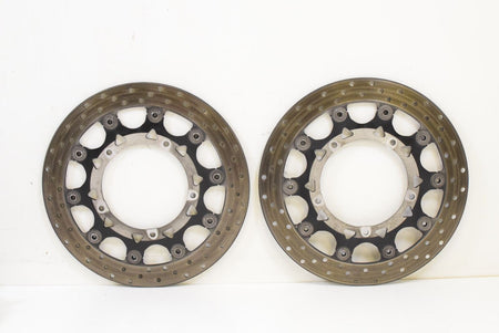 2006 Yamaha YZFR1 YZF R1 Front Brake Disc Rotor SET 5VY-2581T {{ shop.shopifyCountryName }} - Mototech271