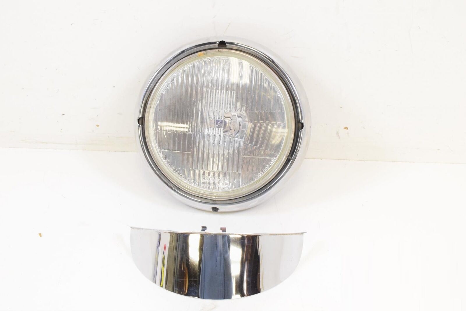 1997 Harley Touring FLHRI Road King Headlight Head Light CHROME Ring 67755-81A {{ shop.shopifyCountryName }} - Mototech271
