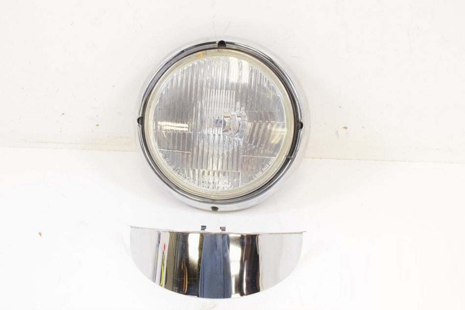1997 Harley Touring FLHRI Road King Headlight Head Light CHROME Ring 67755-81A {{ shop.shopifyCountryName }} - Mototech271
