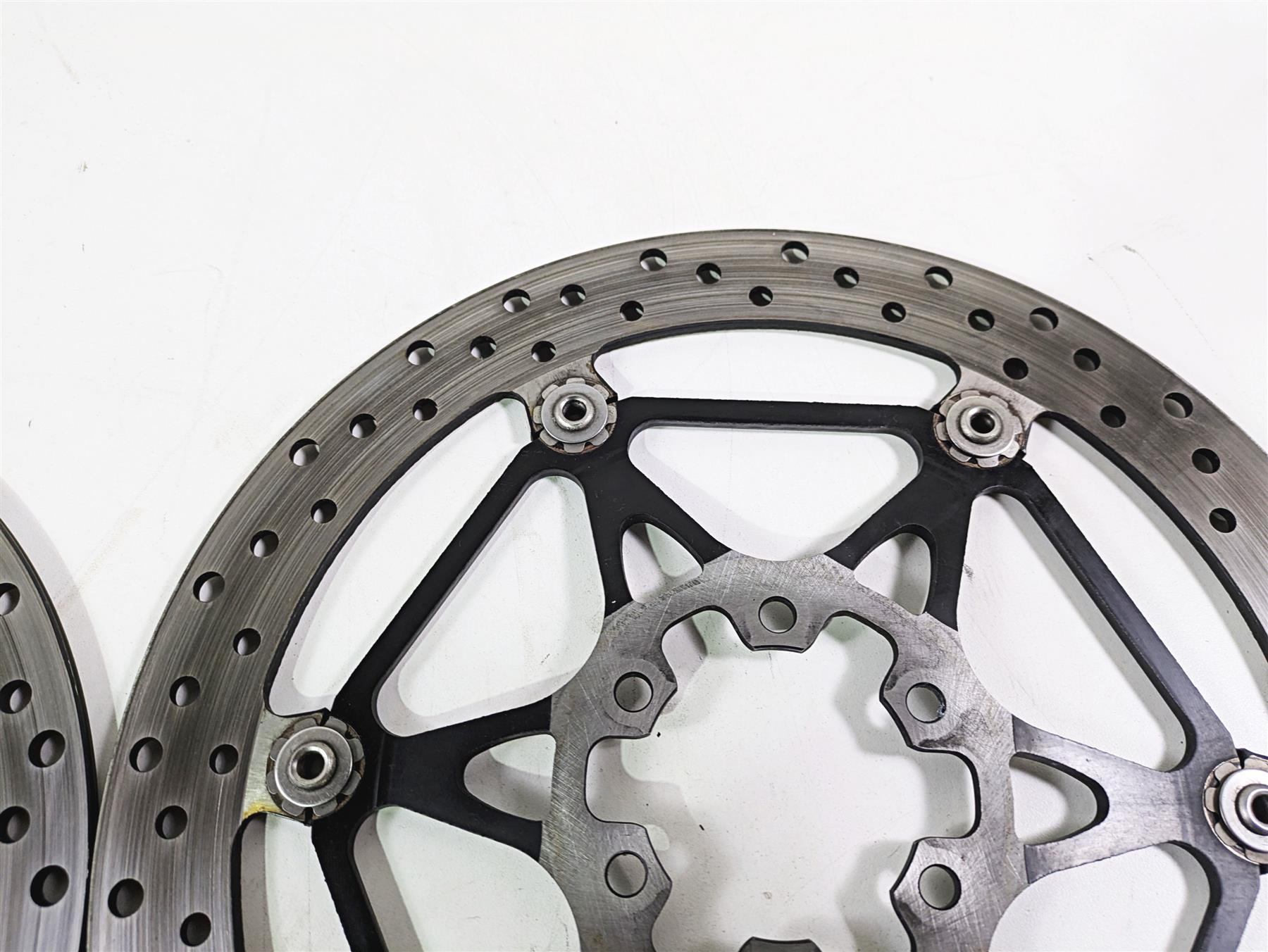 2016 Moto Guzzi Stelvio 1200 8V NTX Front Brake Rotor Disc Set B044279 B044280 {{ shop.shopifyCountryName }} - Mototech271