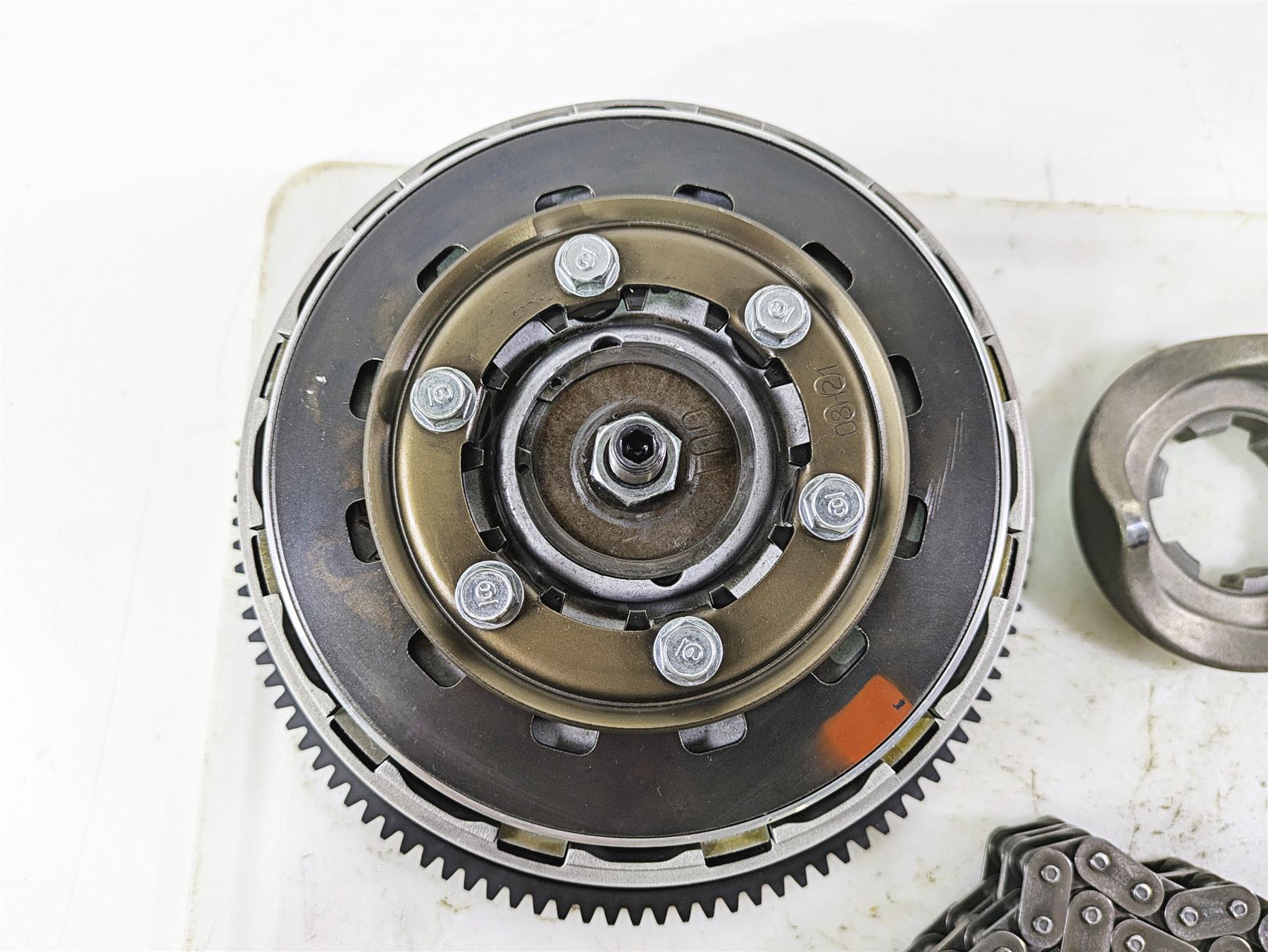 2008 Harley FLSTSB Cross Bones Primary Drive Clutch Kit 37813-06A {{ shop.shopifyCountryName }} - Mototech271