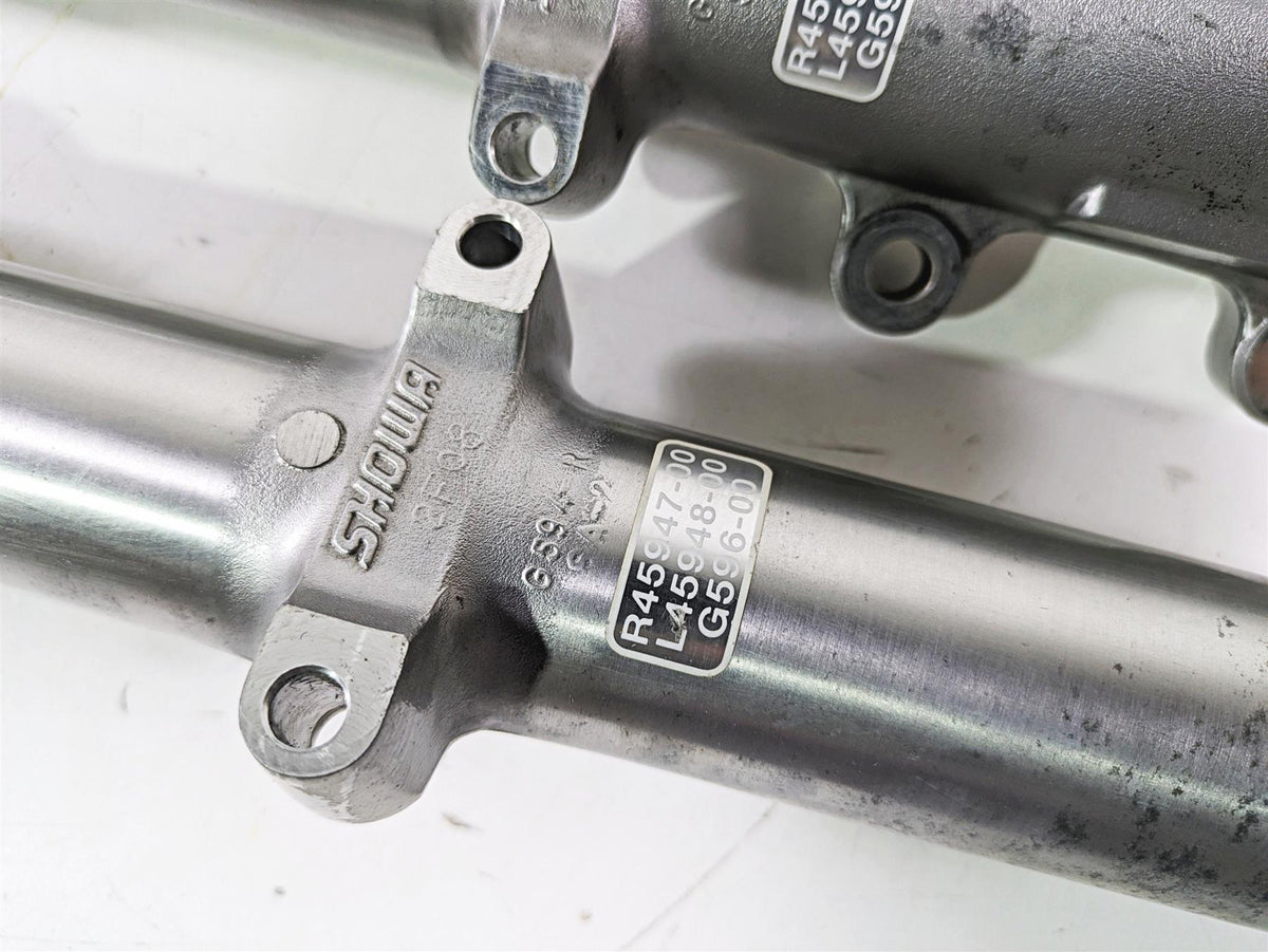 2003 Harley Dyna FXDL Low Rider 100TH Front Fork Leg Set 39mm 45947-00 45948-00 {{ shop.shopifyCountryName }} - Mototech271