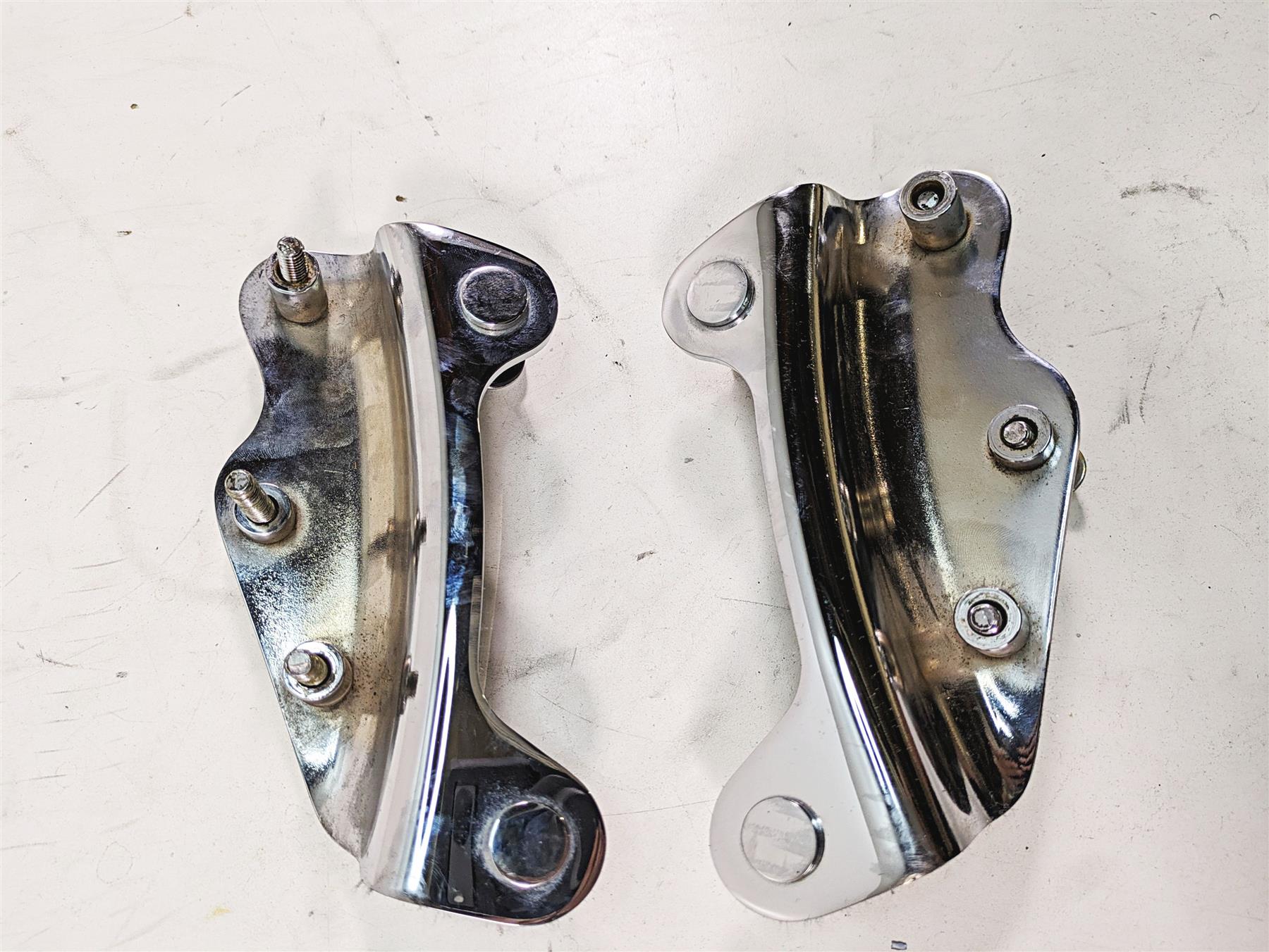 2011 Harley Touring FLTRU Road Glide Quick Release Backrest Mount SEt {{ shop.shopifyCountryName }} - Mototech271