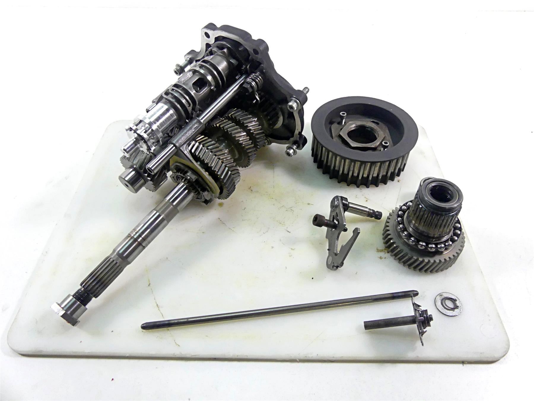 2014 Harley FXDL Dyna Low Rider 6 Speed Gearpack Transmission -Read 35122-06A {{ shop.shopifyCountryName }} - Mototech271