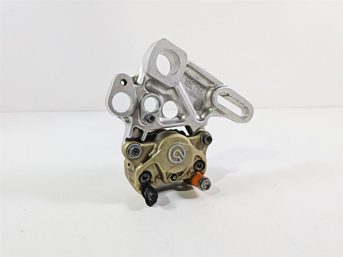 2016 Aprilia RSV 1100 Tuono V4 Factory Rear Gold Brembo Brake Caliper B045137 {{ shop.shopifyCountryName }} - Mototech271