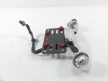 Load image into Gallery viewer, 2011 Harley Touring FLTRX Road Glide Rear Blinker Bar Plate Holder Set 68629-05
