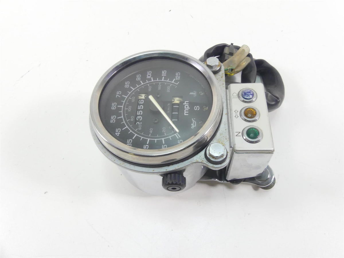 1998 Honda Shadow VT1100T Speedometer Gauge Instrument - 23K 37100-MBC-671 {{ shop.shopifyCountryName }} - Mototech271