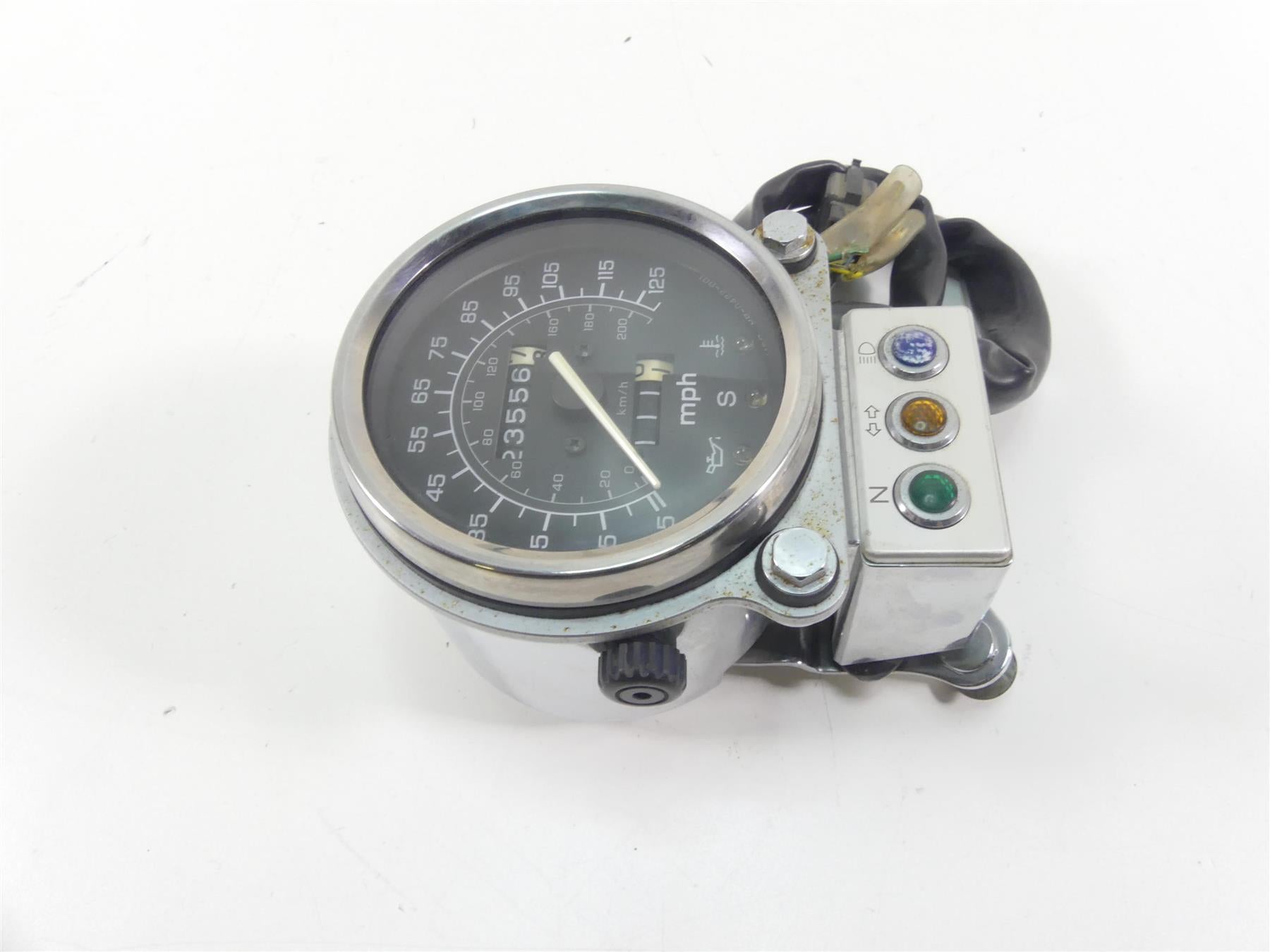 1998 Honda Shadow VT1100T Speedometer Gauge Instrument - 23K 37100-MBC-671 {{ shop.shopifyCountryName }} - Mototech271