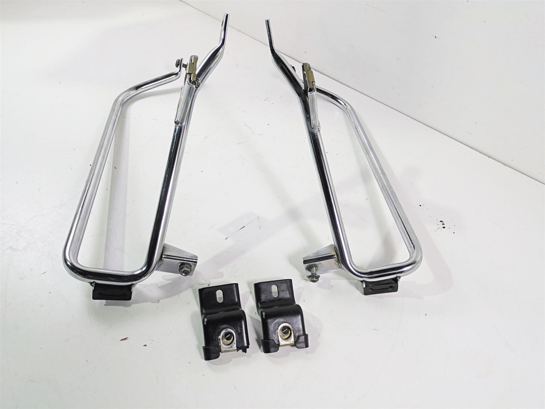 2010 Harley Touring FLHXSE CVO Street Glide Saddlebag Rack Mount Set 49206-09A {{ shop.shopifyCountryName }} - Mototech271