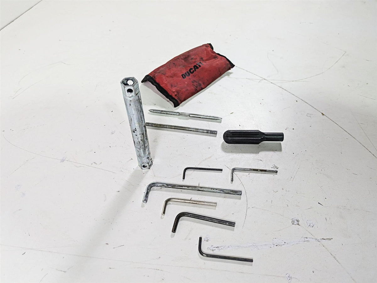 2008 Ducati SBK 1098 S Owners Tools Toolkit + Bag Set 69720222A {{ shop.shopifyCountryName }} - Mototech271