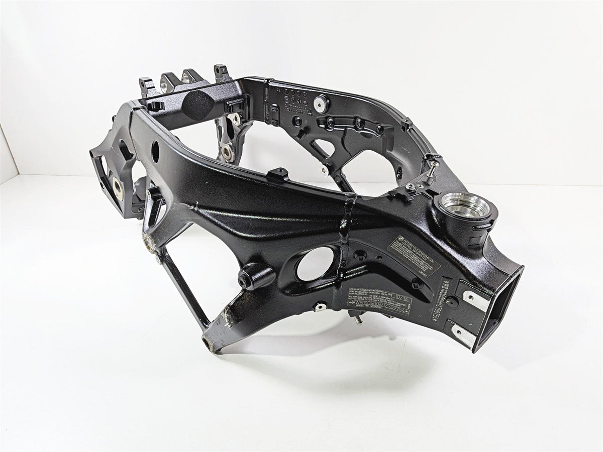 2017 BMW S1000RR K46 Straight Main Frame Chassis -Rash With Texas Salvage Title 46518548260 46518563841 {{ shop.shopifyCountryName }} - Mototech271