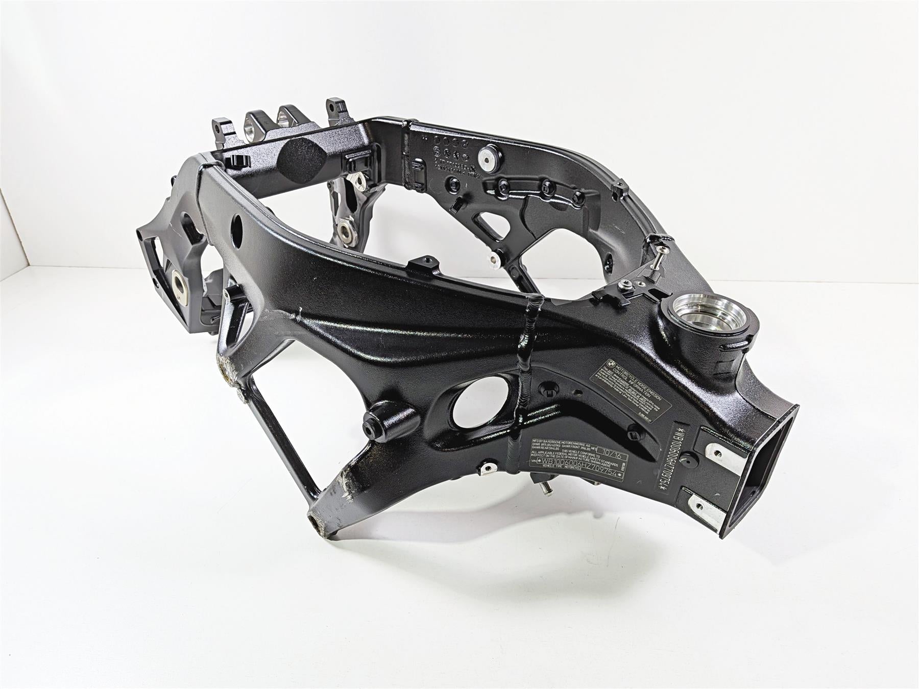 2017 BMW S1000RR K46 Straight Main Frame Chassis -Rash With Texas Salvage Title 46518548260 46518563841 {{ shop.shopifyCountryName }} - Mototech271